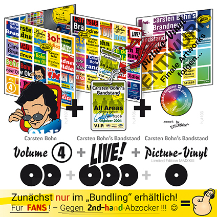 Demnächst erhältlich: Brandnew Oldies auf Vinyl (LIVE!), (4) + (Picture-Vinyl!)